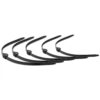 Misbehaved Black Zip Tie Police Cuffs - 5 Pack - Image 5