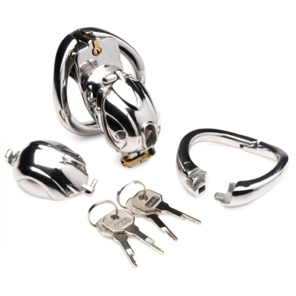 Entrapment Deluxe Locking Chastity Cage - Image 3