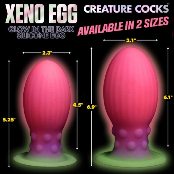 Xeno Egg Glow in the Dark Silicone Egg - XL - Image 4