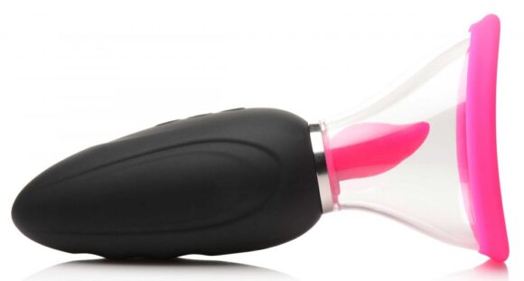 Lickgasm Mini 10X Silicone Licking and Sucking Stimulator - Image 3