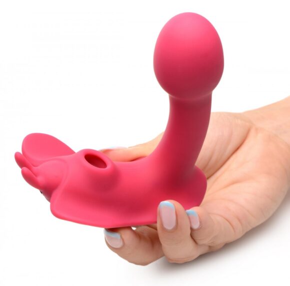 Butterfly Tease 10X Clitoral Suction Silicone Stimulator - Image 4